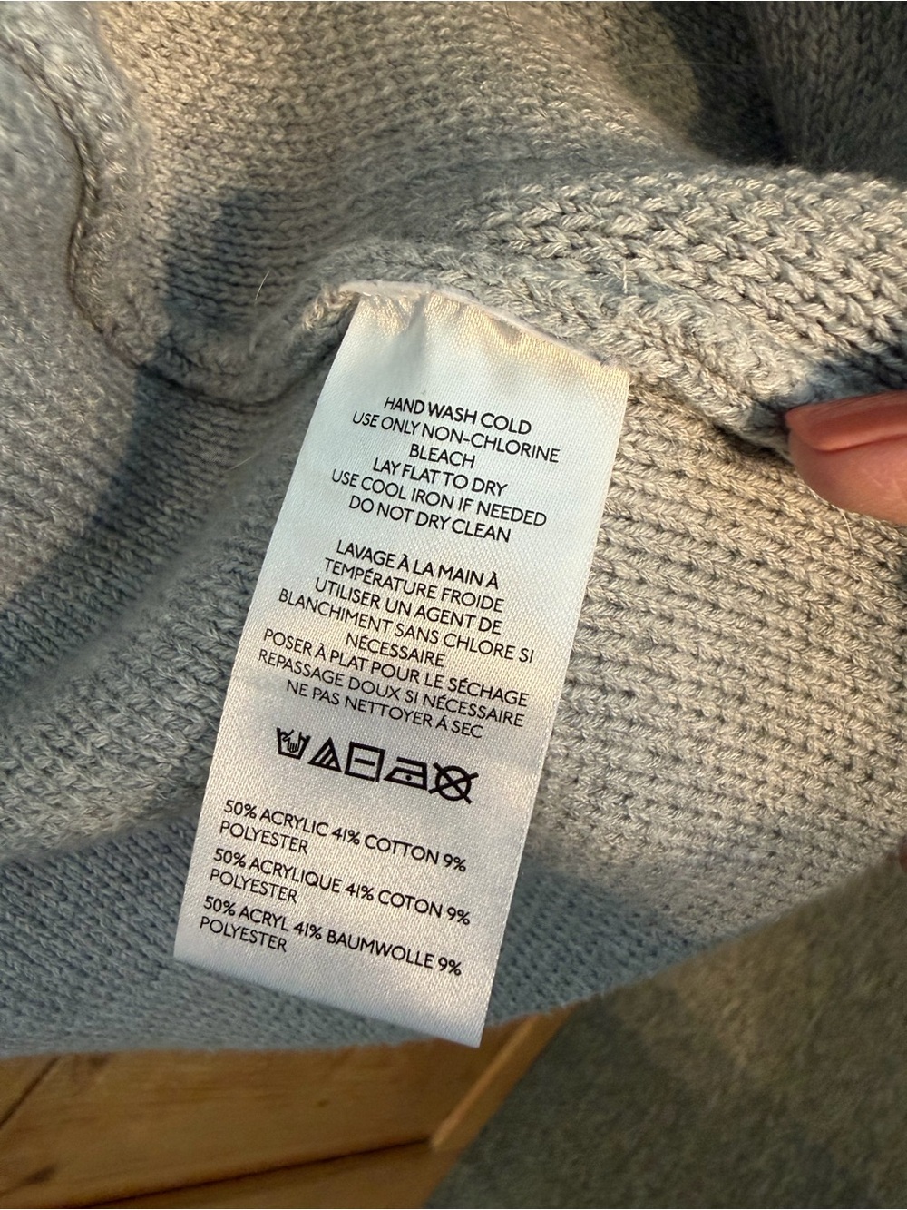 Anthropologie Cozy Gray Open-Front Women’s Yoga Cardigan One Size - Picture 4 of 9